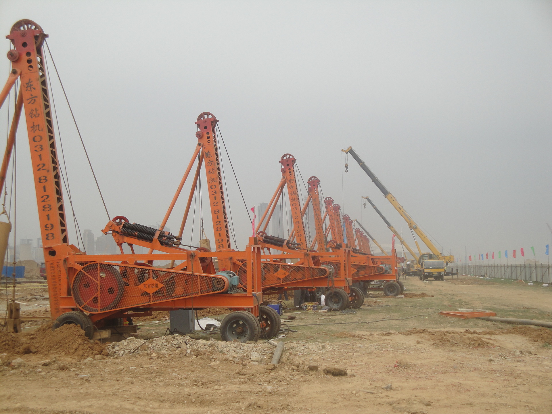 高效精准的CZ-90型冲击钻机 建筑工程领域的坚实基础